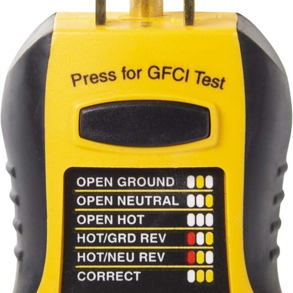 Instruments Non-Contact Voltage Tester VD6504 & GFCI Outlet / Receptacle Tester - Picture 7 of 12